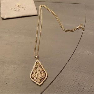 Kendra Scott Aiden Long Good Pendant Necklace